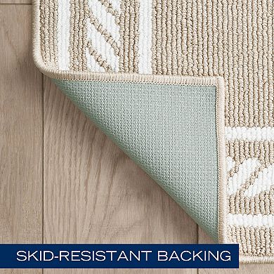 Nautica Rope Border Tufted Runner
