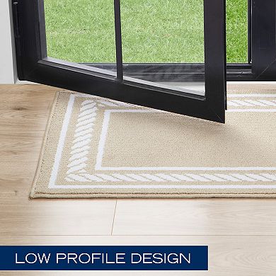 Nautica Rope Border Tufted Runner
