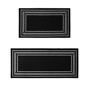 Nautica Rope Border Tufted Runner