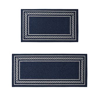 Nautica Rope Border Tufted Runner