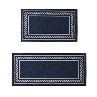 Nautica Rope Border Tufted Runner