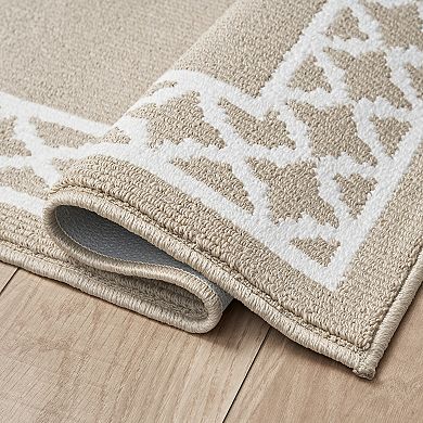 Nautica Collin Trellis Border Tufted Runner