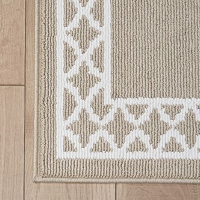 Nautica Collin Trellis Border Tufted Runner