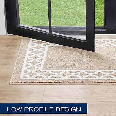 Nautica Collin Trellis Border Tufted Runner