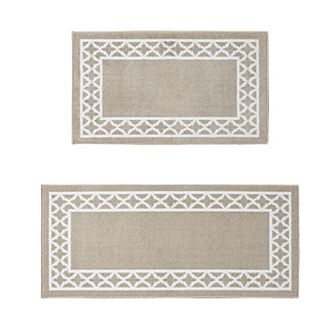 Nautica Collin Trellis Border Tufted Runner
