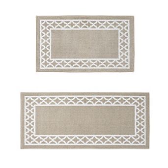 Nautica Collin Trellis Border Tufted Runner