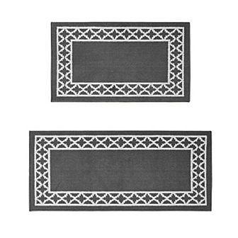 Nautica Collin Trellis Border Tufted Runner