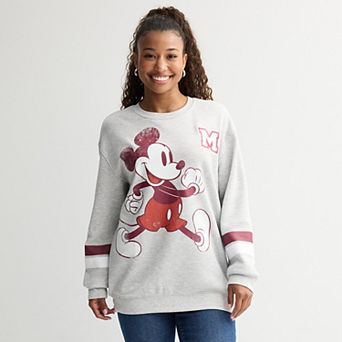 Disney's Mickey Mouse Juniors' Graphic Fleece Sweatshirt