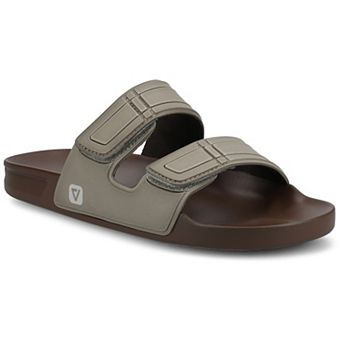 VANCE Mario Comfort Men's Adjustable Strap Slide-in Sandals