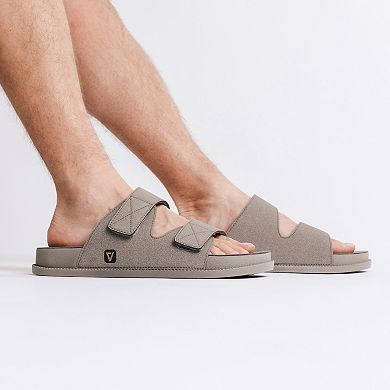 VANCE Orlando Men's Comfort Adjustable Strap Slide Sandals