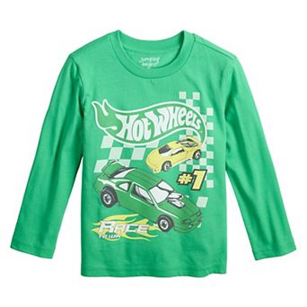 Baby & Toddler Boy Jumping Beans® Mattel Hot Wheels Race to Win Graphic Long Sleeve Tee