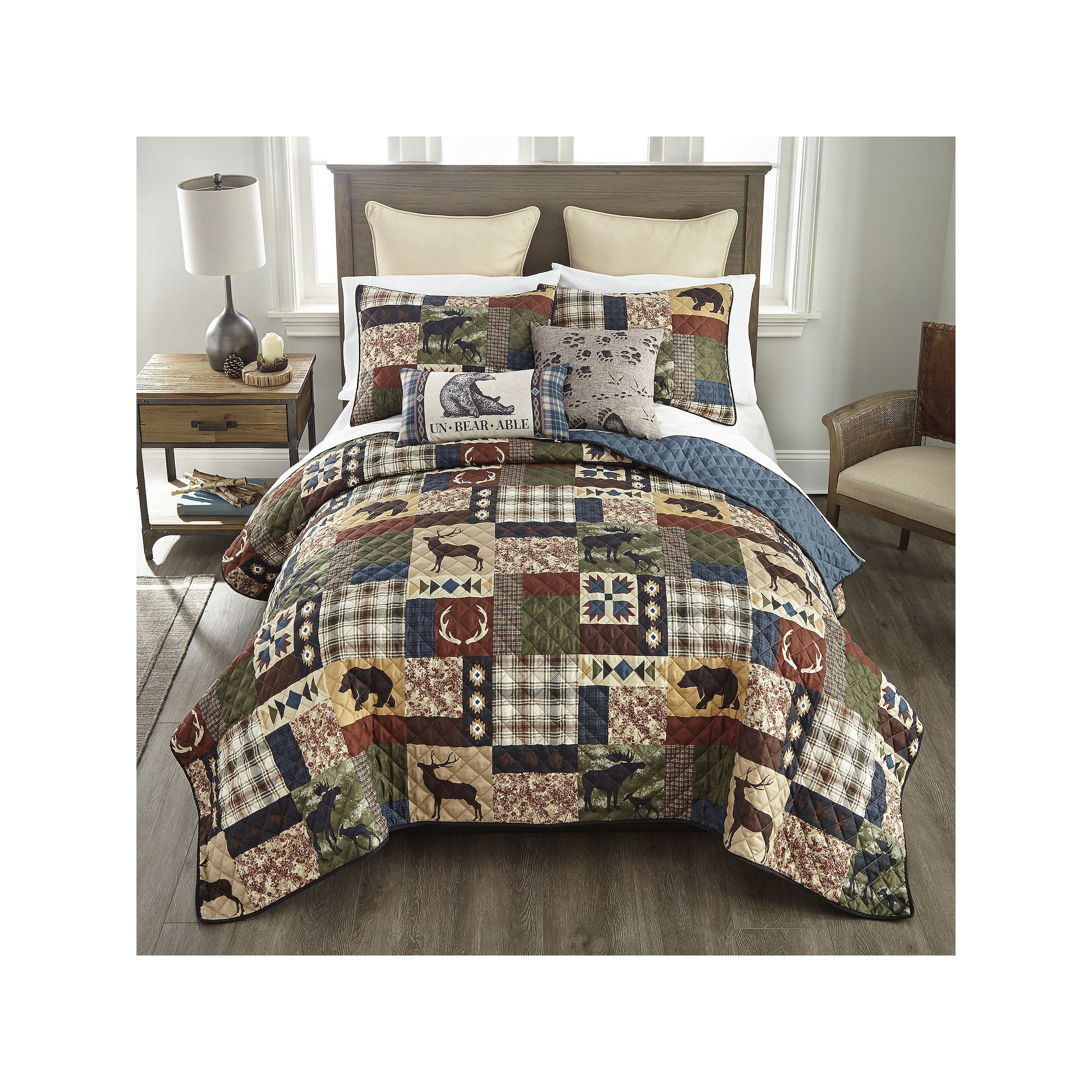 Donna Sharp Rustica Quilt Set, Multi