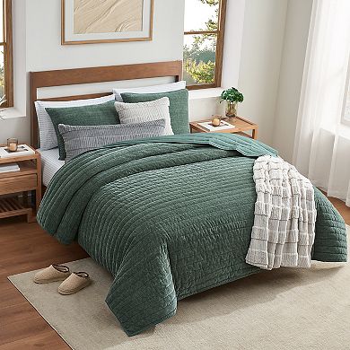 Bearpaw Textured Quilt Set with Shams