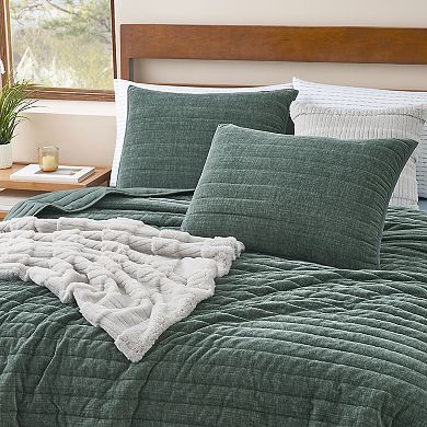 Bearpaw Textured Quilt Set with Shams