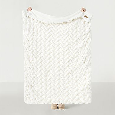 Bearpaw Faux Fur Throw Blanket