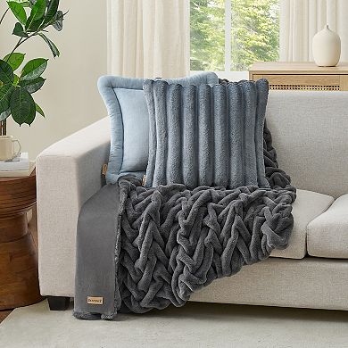 Bearpaw Faux Fur Throw Blanket