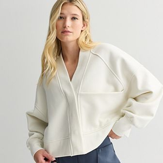 Women’s FLX Heavyweight Embrace Fleece Oversized Cardigan