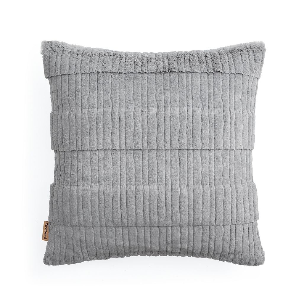Bearpaw Gilmore Faux Fur Pillow - Pine