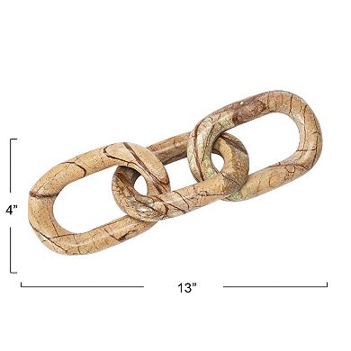 Storied Home Decorative Marble Chain