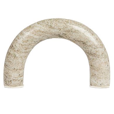 Storied Home Marble Arch Tabletop Shelf Decor