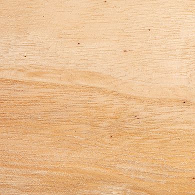 Storied Home Paulownia Wood Decorative Tray