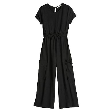 Girls 6-20 Knit Works Knit Cargo Pocket Jumpsuit in Regular and Plus Size