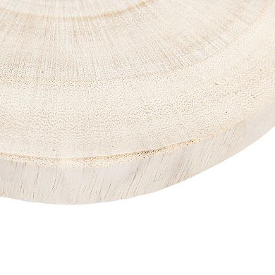 Storied Home Decorative Paulownia Wood Pedestal