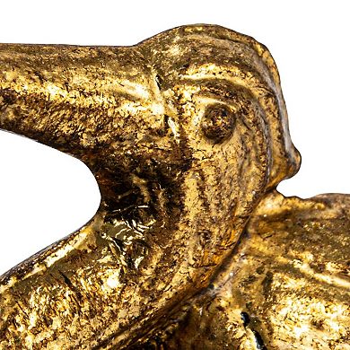 Storied Home 2-Piece Decorative Cast Iron Bird Bookend Set