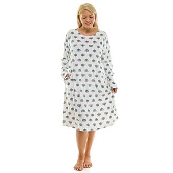 Plus Size Croft & Barrow® Velour Sleepshirt
