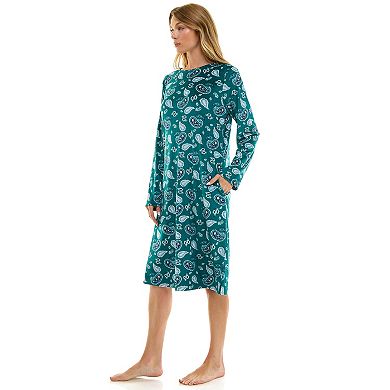 Women's Croft & Barrow® Velour Sleepshirt