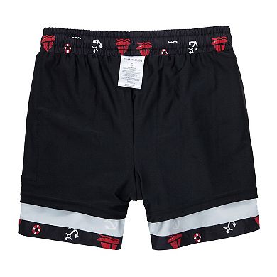 Boys' 4-18 Compression Lined Swim Trunks Upf 50+