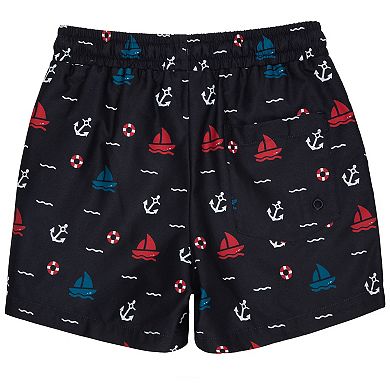 Boys' 4-18 Compression Lined Swim Trunks Upf 50+