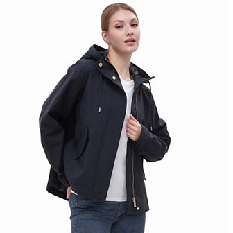 Women's Rokka&Rolla Full Zip Jacket Hooded Windbreaker