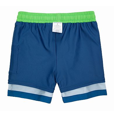 Boys' 4-18 Compression Lined Swim Trunks Upf 50+