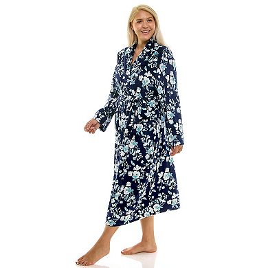 Women's Plus Croft & Barrow® Velour Shawl Robe