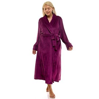 Plus Size Croft & Barrow® Velour Shawl Robe