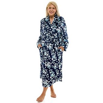 Plus Size Croft & Barrow® Velour Shawl Robe