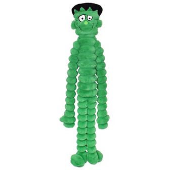 Multipet 27-Inch Crimpy Frankie Monster Plush Dog Toy
