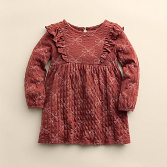 Girls 4-12 Little Co. by Lauren Conrad Ruffle Knit Dress