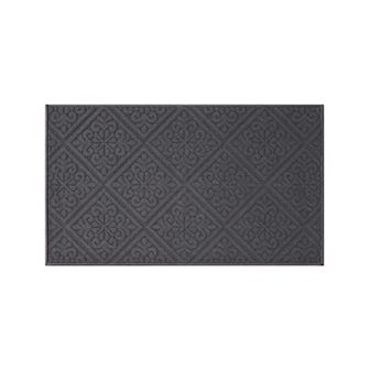 Laura Ashley Austell Solid Hi-Low Tufted Washable Skid-Resistant Runner Rug