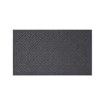 Laura Ashley Austell Solid Hi-Low Tufted Washable Skid-Resistant Runner Rug