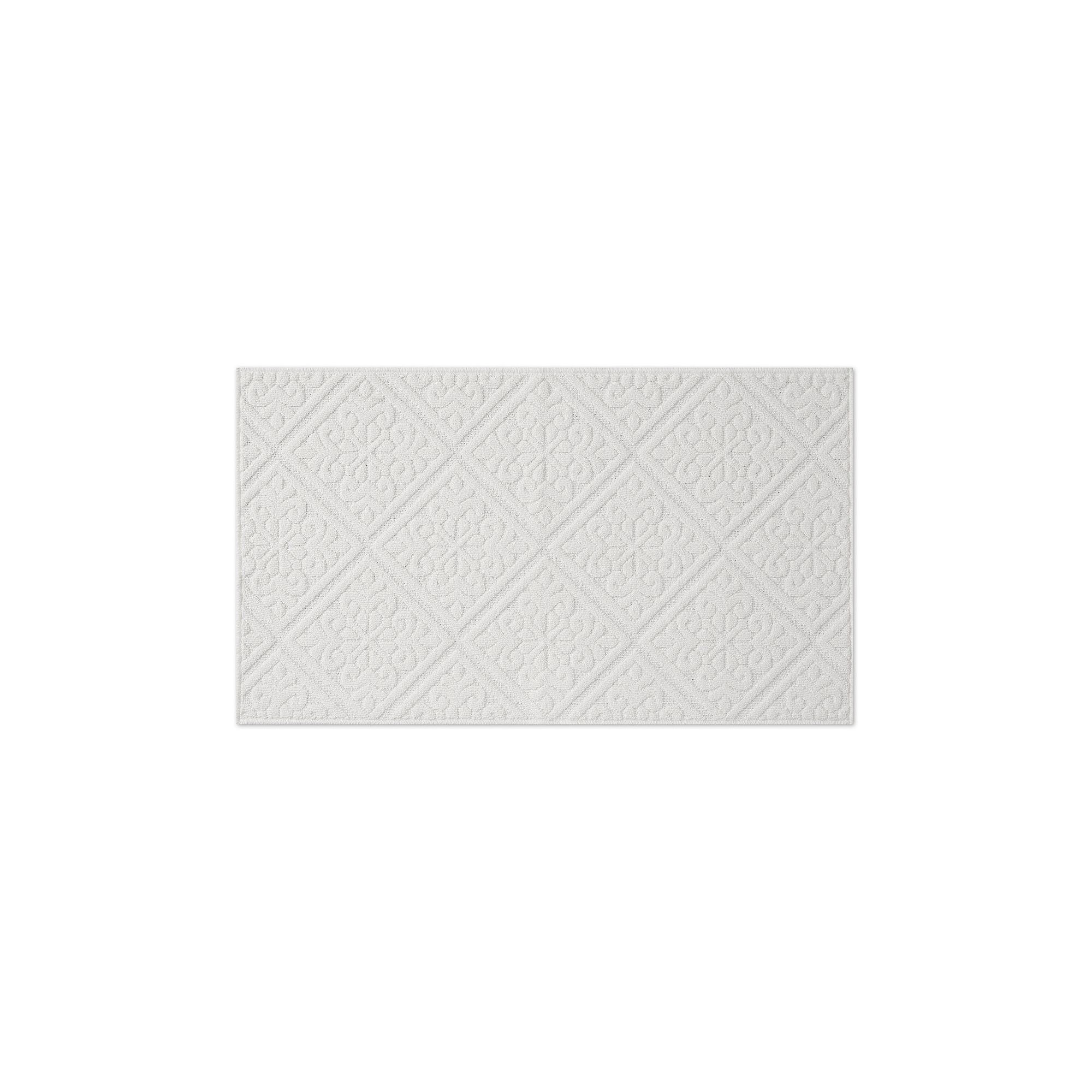 Laura Ashley Hi-Low Tufted 26 x 96 Washable Skid-Resistant Runner Rug,