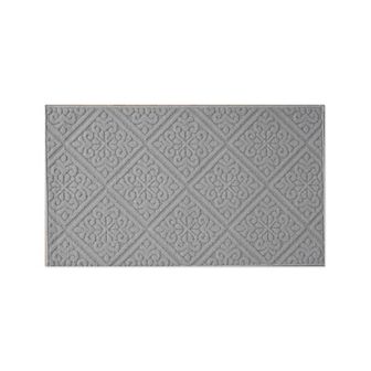 Laura Ashley Austell Solid Hi-Low Tufted Washable Skid-Resistant Runner Rug