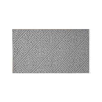 Laura Ashley Austell Solid Hi-Low Tufted Washable Skid-Resistant Runner Rug