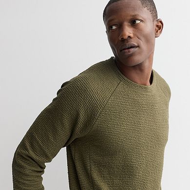 Men's FLX Textured Stripe Crew