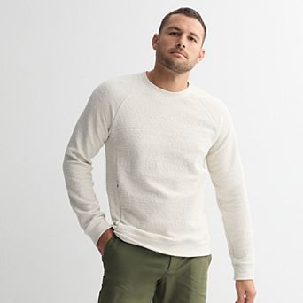 Men's FLX Textured Stripe Crew