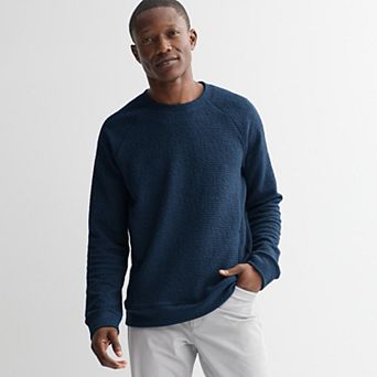 Men's FLX Textured Stripe Crew