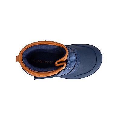 Carter's Lex Boys Pull-On Waterproof Insulated Snow Boots
