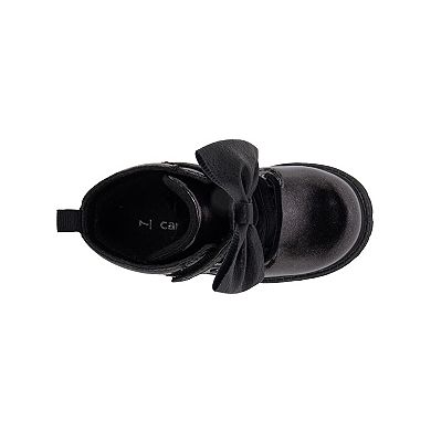 Carter's Yoyo Toddler Girls Boots With Bow Accent