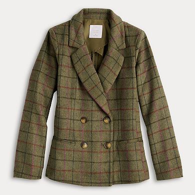 Women's LC Lauren Conrad Double Breasted Blazer